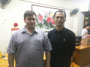 Mr. Chen is a small scale tea producer in Xiamen Fujian who specializes in coal baked Oollong teas.  His company refuses to carry low end products and only deals with middle and high range teas.